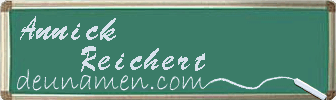 Annick Reichert Visitenkarte